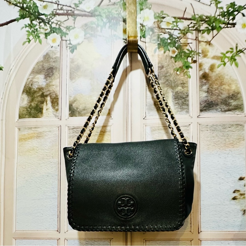 ❤️ Large black TORY BURCH Handbag